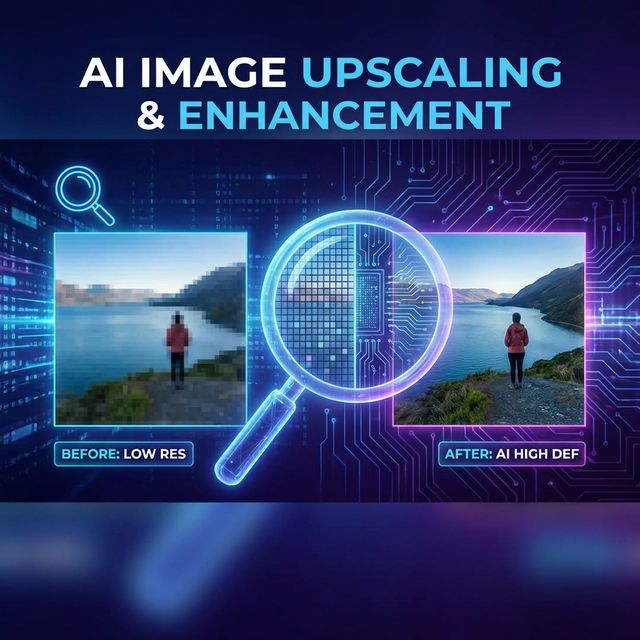 Düşük Çözünürlüklü Fotoğrafları AI ile Büyütme ve Netleştirme